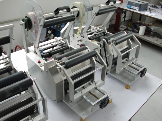 מדבקת דבק עצמי מכונת תיוג אוטומטית בקבוק 220V