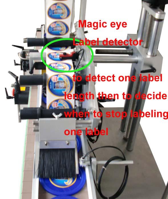 מוליך תווית משטח שטוח עם שקית פולי בהתאמה אישית מדבקת דבק עצמי לספירה