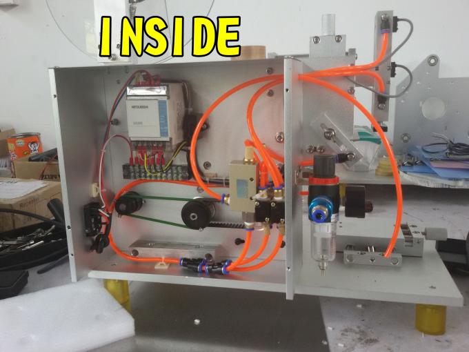 SUS304 מכונת תוויות מדבקות צד כפולות מנירוסטה חסכונית לתווית בקבוקים