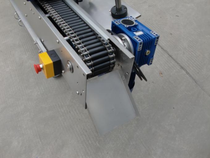 12-25 מ"מ קוטר עגול בקבוק מדבקת דבק עצמי מכונת תיוג אוטומטית למוצרי קוסמטיקה שפתיים