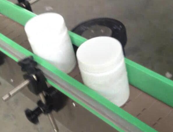 מכונת תיוג בקבוקים עגולה, מכונת בקבוקים ותוויות לצנצנת סוכר עגולה