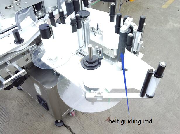 אובייקט זיהוי עין קסם מכונת תוויות מדבקות צד כפולות אוטומטיות עם פטיפון