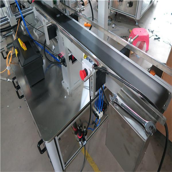 מכונת תיוג בקבוקים מרובעת, מכונת תיוג בקבוקי צד כפול