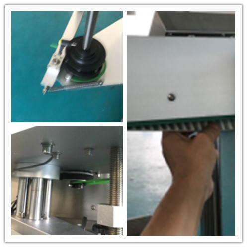 מכונת תיוג מדבקות בצד כפול של בקבוק בירה, מכונת תיוג מדבקות אוטומטית