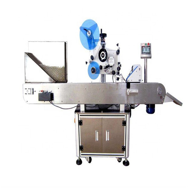 מכונת תוויות מדבקות בקבוקון בקבוקון אוטומטי