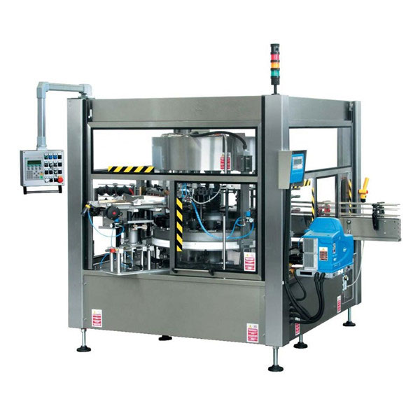 CE מכונת תיוג מדבקת רוטרי מכונפת אוטומטית מלאה