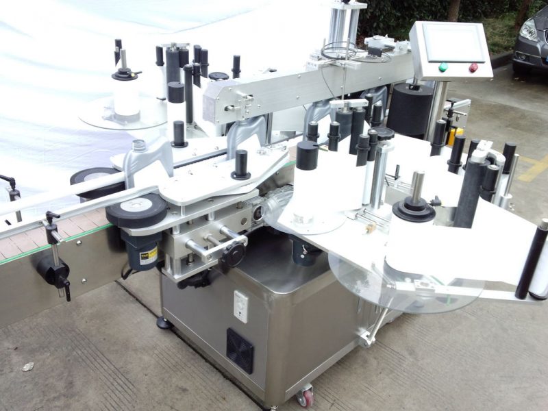 תעודת CE סין ספק תוויות בקבוק אוטומטי בקבוק זכוכית מדבקת צד כפול ספק